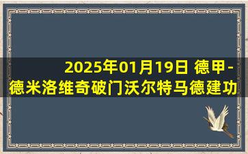 2025年01月19日 德甲-德米洛维奇破门沃尔特马德建功 斯图加特4-0弗赖堡